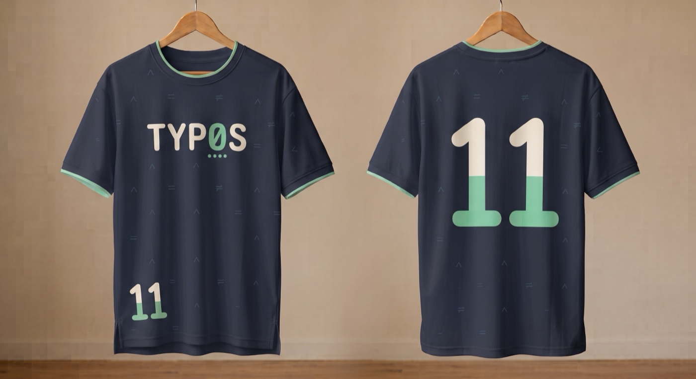 TYP0S ユニ — DEEP NAVY 前面と背面